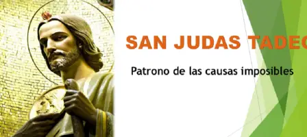 ¿Qué se le puede pedir a San Judas Tadeo?