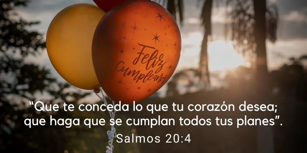 salmo para cumpleaños