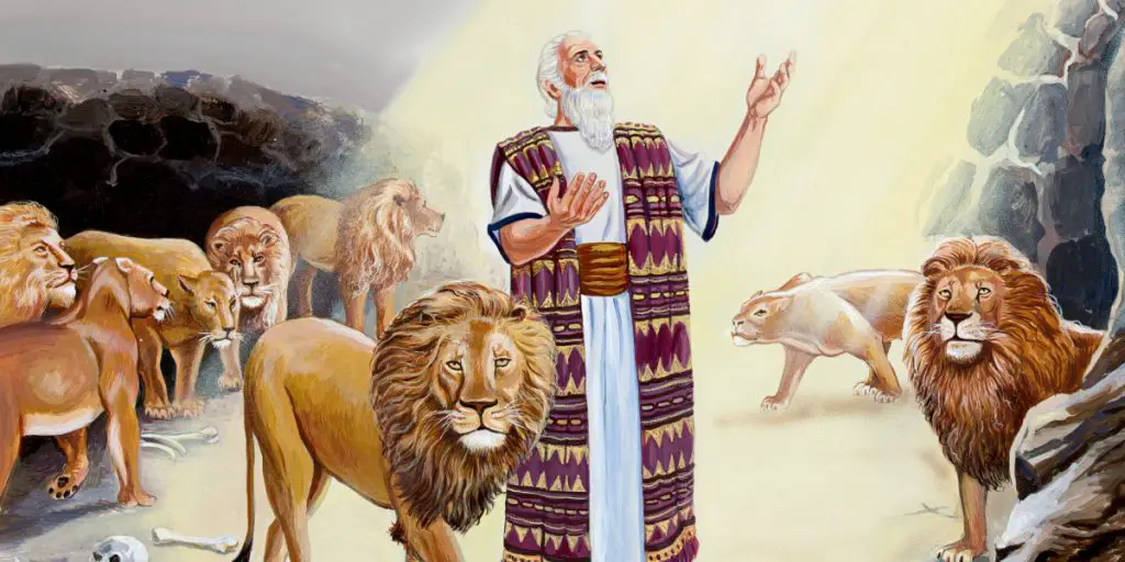 Daniel el profeta en el foso de los leones