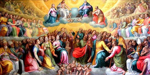 Las manifestaciones de los diez mil ángeles a los discípulos