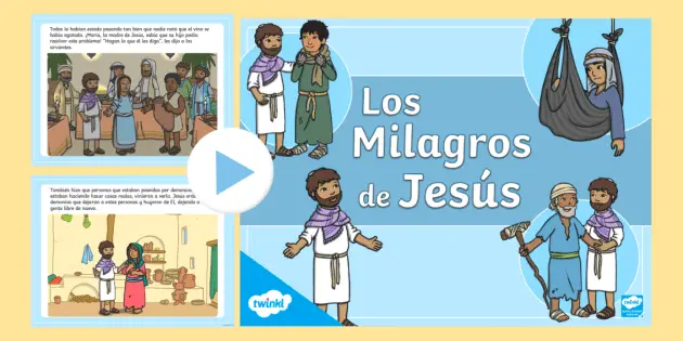 Los milagros de Jesús