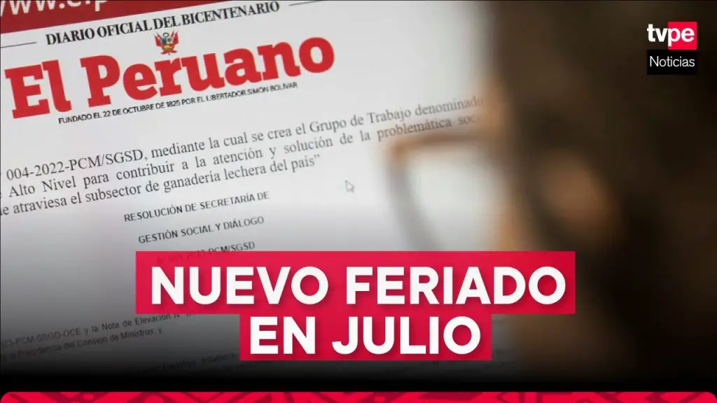 ¿Que se recuerda el 23 de julio en Perú?