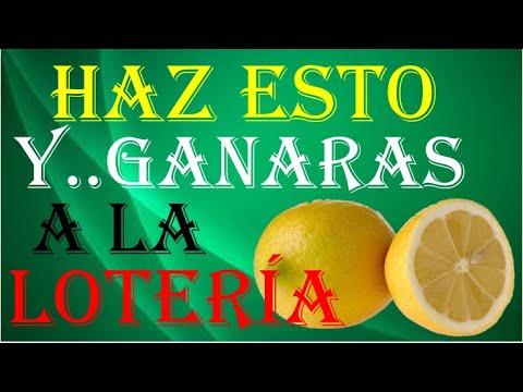 ¿Qué debo hacer para tener suerte en la lotería?