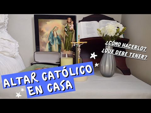 ¿Dónde se coloca un altar en la casa?