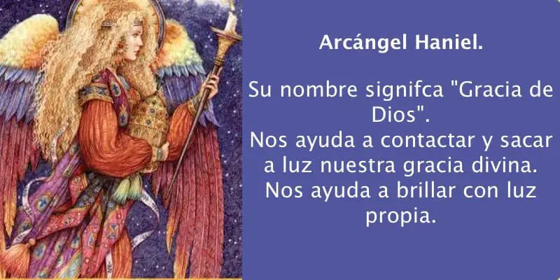 ¿Qué hace el Arcángel Haniel?