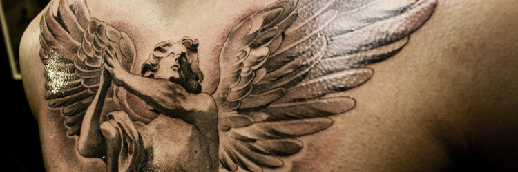 ¿Qué significa un tatuaje de un ángel caído?